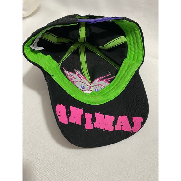 The Muppets Animal Baseball Cap Hat — Pink & Black Snapback Embroidered - Picture 6 of 9